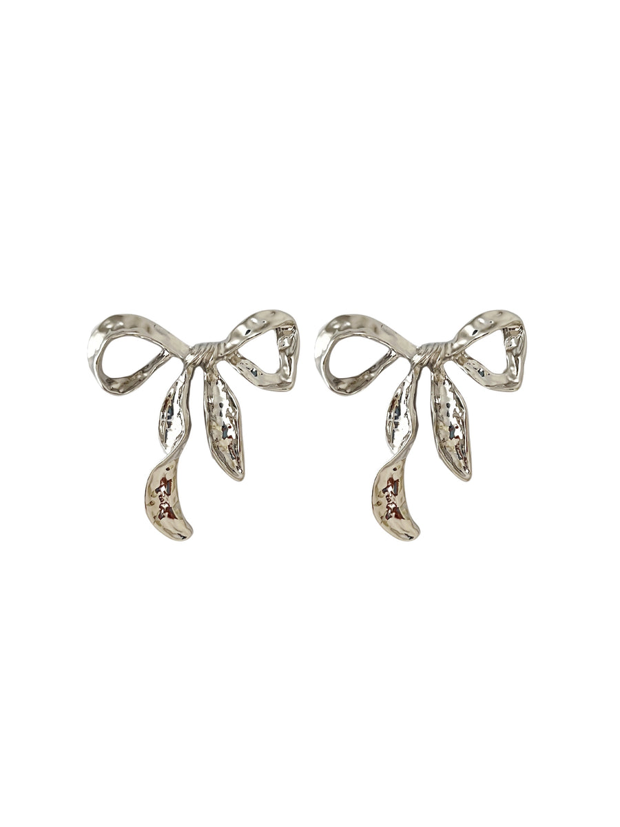 LUNA BOW STUDS
