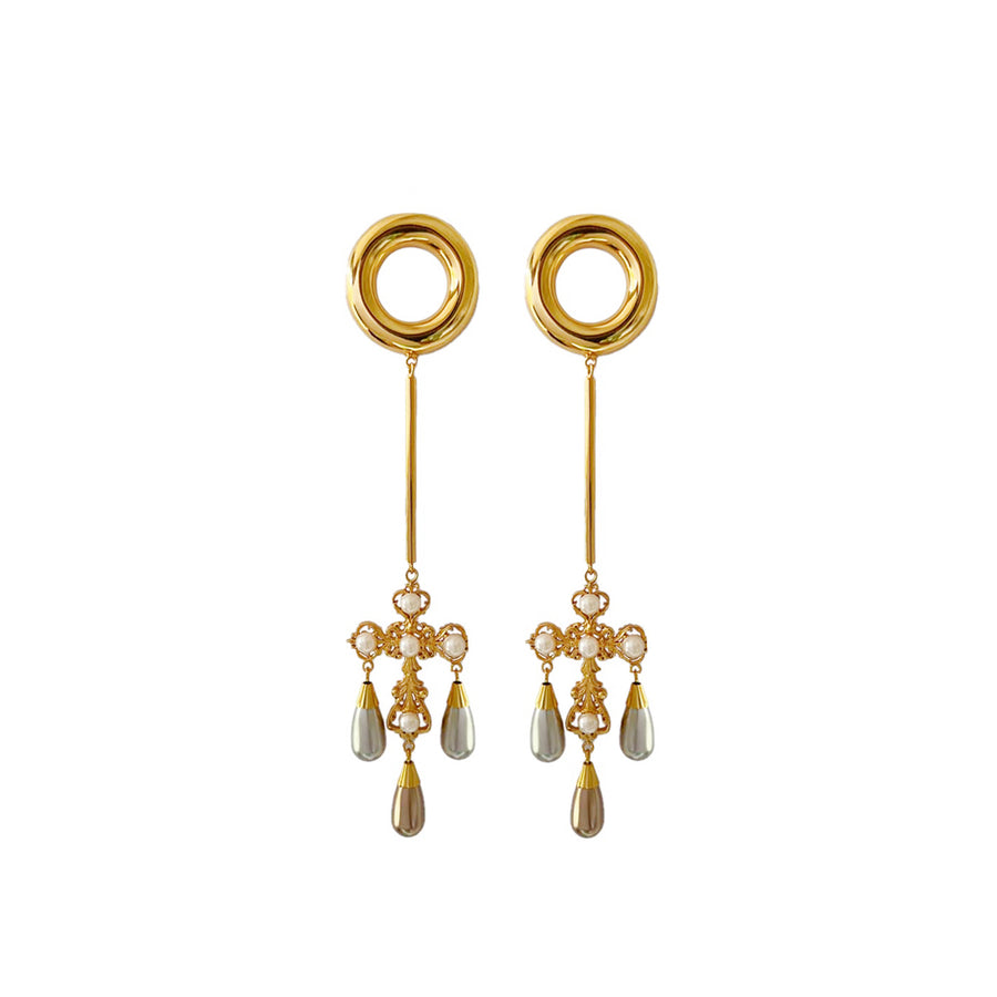 AMOR UNI CROSS DANGLERS